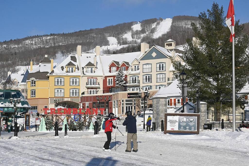 Cozy Lodge In The Mont Tremblant Ski Village Exterior photo