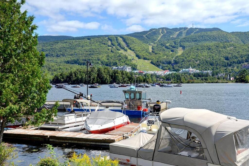 Cozy Lodge In The Mont Tremblant Ski Village Exterior photo